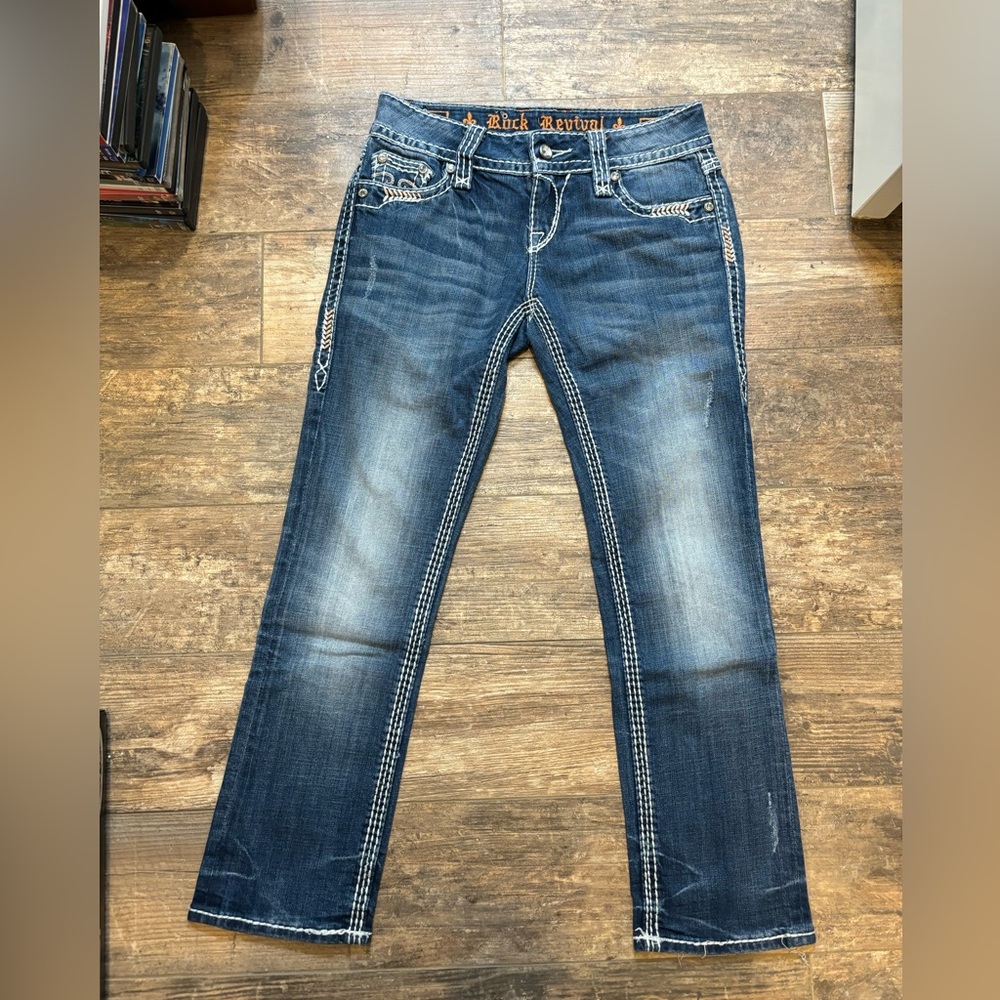 Rock Revival Jacklyn capri size 25